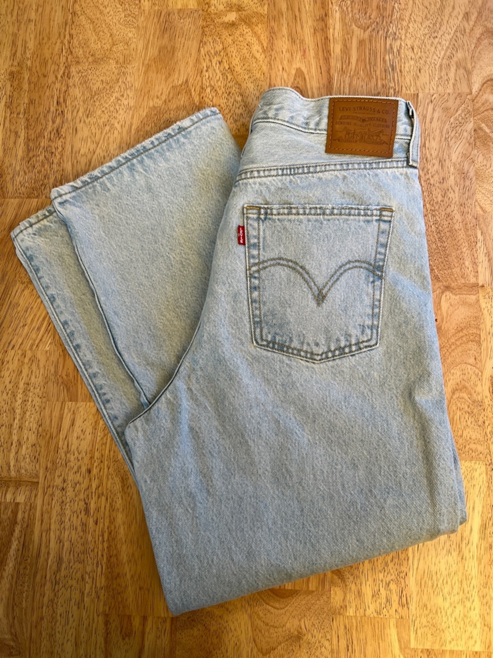 Levi's Ribcage Straight Ankle 100% Cotton Button-Fly women's size 31 - Picture 6 of 16